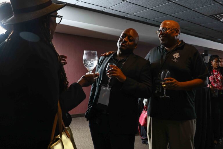 The annual diamond state black film festival opened with the showing of the film black uniform Thursday, September 21, 2023; at Penn Cinema in Wilmington, DE.